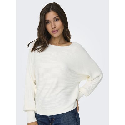 Pull col bateau en fine maille ONLY