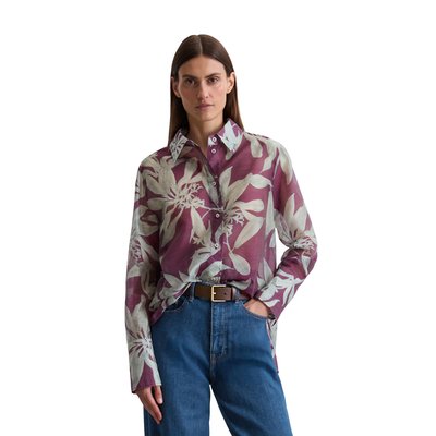 Blouse imprimée regular avec TENCEL™ Lyocell MARC O'POLO