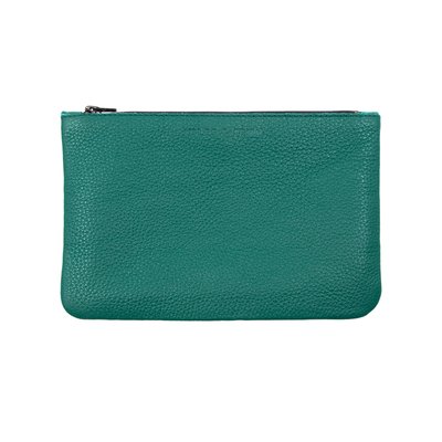 Pochette cuir grainé JULES & JENN