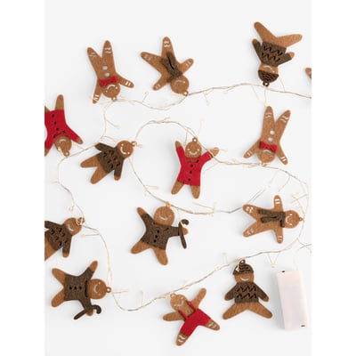 Guirlande lumineuse de noël pain d'épices NEXT