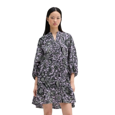Robe d'été loose en popeline légère imprimée MARC O'POLO