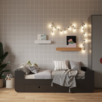 Детская кровать с ящиками, 90х190 см SO'HOME