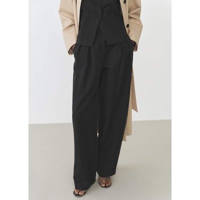 Pantalon droit costume lyocell MANGO