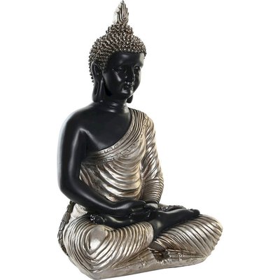 Statue bouddha doré en résine esprit zen décoration orientale RECOLLECTION