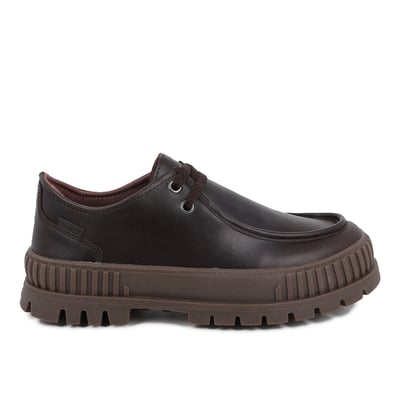 Mocassini con lacci in pelle, Pallashoxk Moc LTH PALLADIUM