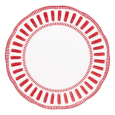 Assiette plate    27 cm (lot de 6)-NAPOLI TABLE PASSION