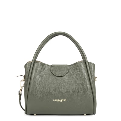 Sac à main en cuir grainé avec bandoulière LANCASTER
