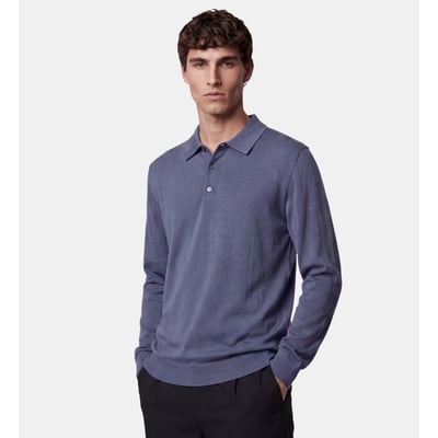 Pull polo teripol en laine mérinos GALERIES LAFAYETTE