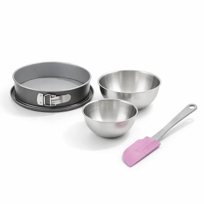 Set de 4 ustensiles de pâtisserie moule à gâteaux 2 bols ENERGY ZENKER
