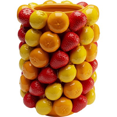 Vase oranges, fraises et citrons en porcelaine KARE DESIGN