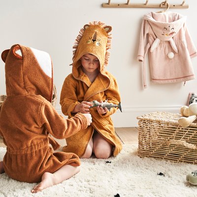 Peignoir capuche éponge bio Edgard 400 g/m2 LA REDOUTE INTERIEURS
