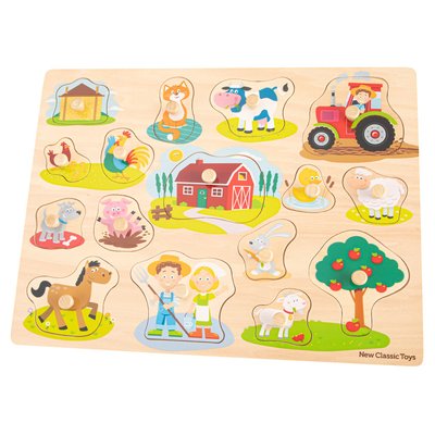 Grand puzzle Ferme 16 pcs NEW CLASSIC TOYS