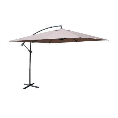 Parasol déporté carré 3x3m HARDELOT SWEEEK