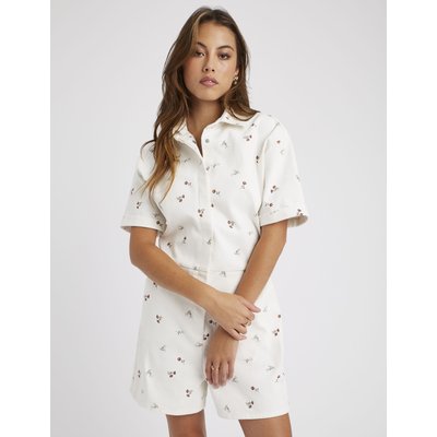 Combinaison jean blanche sale