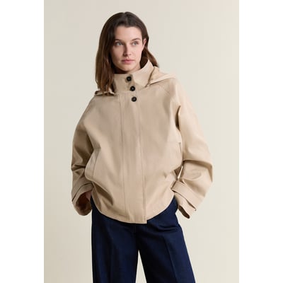 Trench court à capuche avec coton MARLY ETAM