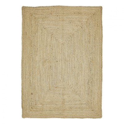 Tapis salon et chambre tissé en jute JUTI UN AMOUR DE TAPIS