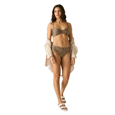 Haut de maillot de bain motif/style imprimé léopard ACEANA REGATTA