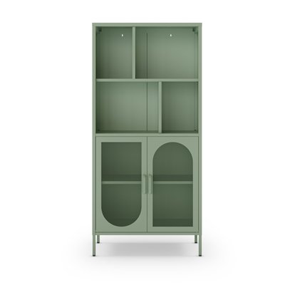 Bibliothèque 2 portes en métal H170cm - Zio DRAWER