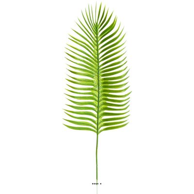 Feuille X6 palmier Phoenix artificielle H 43 cm D 15 cm plastique ARTIFICIELLES