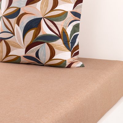Drap housse en percale de coton multicouleurs, SERAFINO OLIVIER DESFORGES