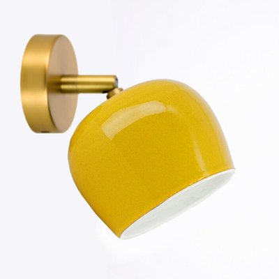Applique Articulée Céramique Jaune Marcel MILLUMINE