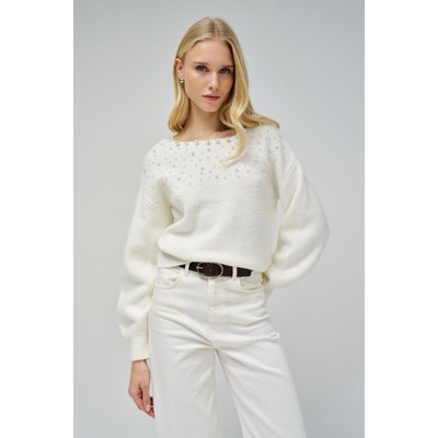 PULL AVEC PERLES SALSA JEANS
