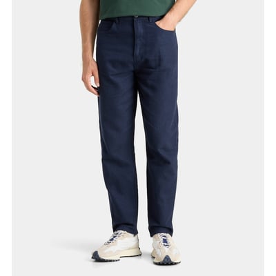 Pantalon rinpant droit en coton GALERIES LAFAYETTE