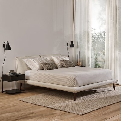 Lit bouclette + sommier, Aurore design E. Gallina AM.PM