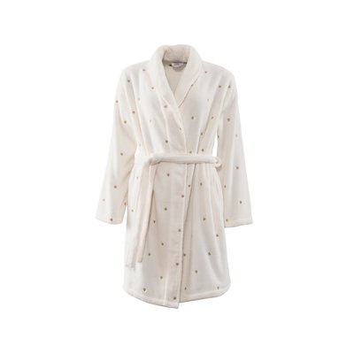 Peignoir coton ZEPHIRE CARRE BLANC