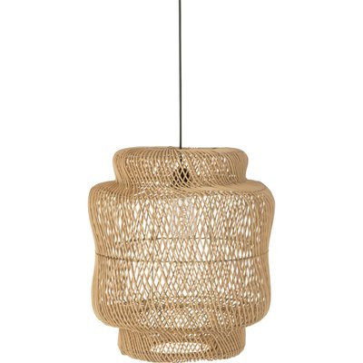 Suspension en rotin naturel style bohème pour salon chaleureux RECOLLECTION