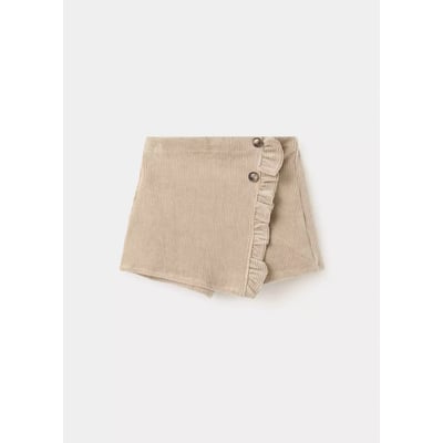 Jupe short velours côtelé MANGO KIDS
