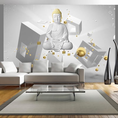 Papier peint intissé panoramique Orient Geometric meditation EDEN