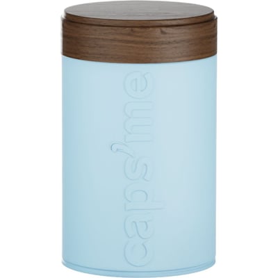 Boite à café à café bleue contenance 250g CAPS ME