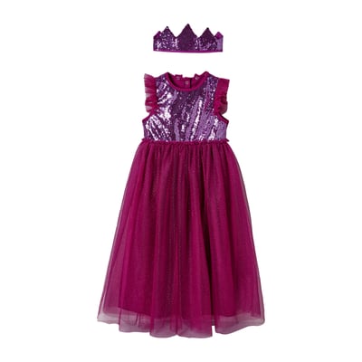 Déguisement de princesse avec voile et couronne VERTBAUDET