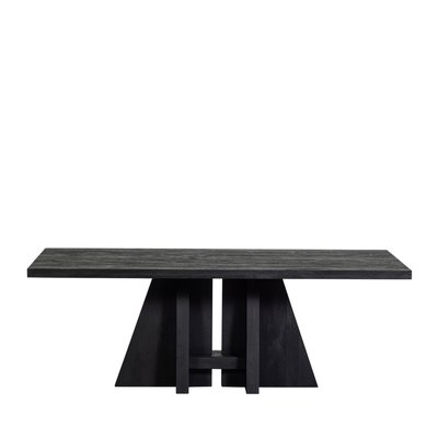 Table à manger 8 personnes en bois- KEAN WOOOD