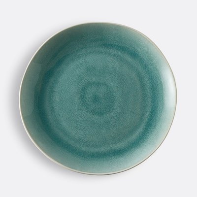 Lot 4 assiettes plates craquelées, GOGAIN LA REDOUTE INTERIEURS