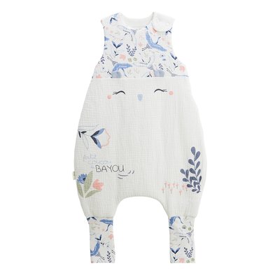 Turbulette TOG2 en gaze de coton avec pieds retroussables Tiana PETIT BEGUIN