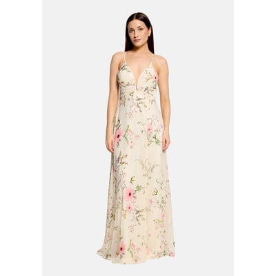 Robe de soirée à motifs VERA MONT