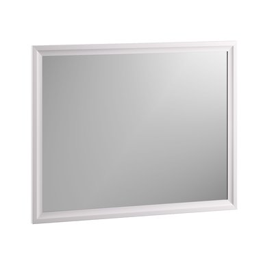 Miroir de salle de bain rectangulaire en MDF blanc, CHARM SENSEA
