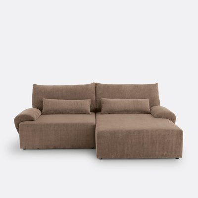 Canapé d'angle convertible velours côtelé Maona LA REDOUTE INTERIEURS