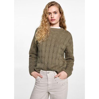 Pull-over maille torsadée MANGO TEEN