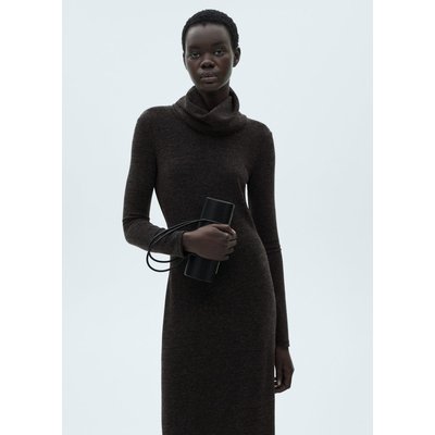 Robe maille col roulé MANGO