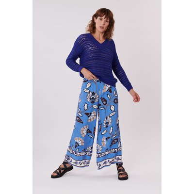 Pantalon ample imprimé taille élastique PALOMBE DERHY