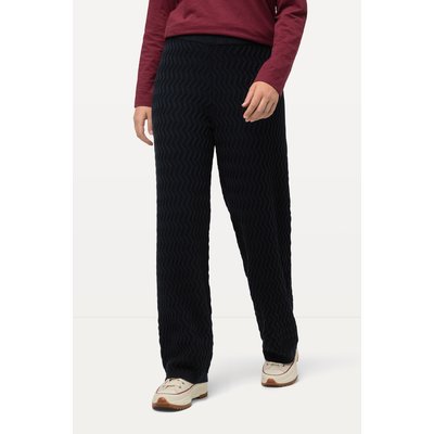 Pantalon en maille de coton bio Rose ULLA POPKEN