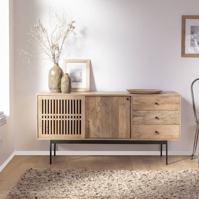 Buffet en bois de manguier  LOUISON MADE IN MEUBLES 