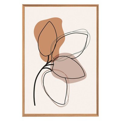 Tableau Mural Encadré Illustration D'une Fleur CHARME ROMANTIQUE CEANOTHE