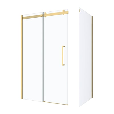 Porte de douche coulissante en verre trempé HOME MAISON