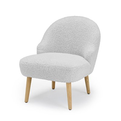 Boucle Teddy Bear Accent Chair SO'HOME