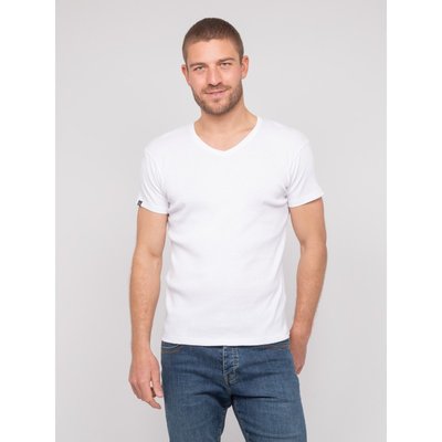 T Shirt Col V Coton Cottelé William RITCHIE