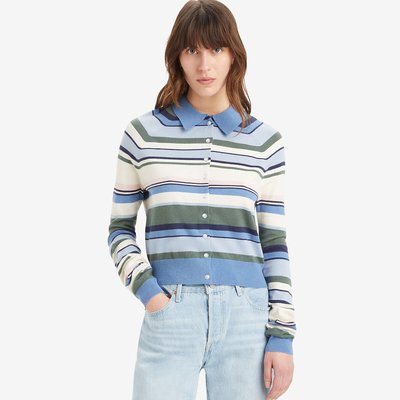 Pull à rayures, col polo LEVI'S